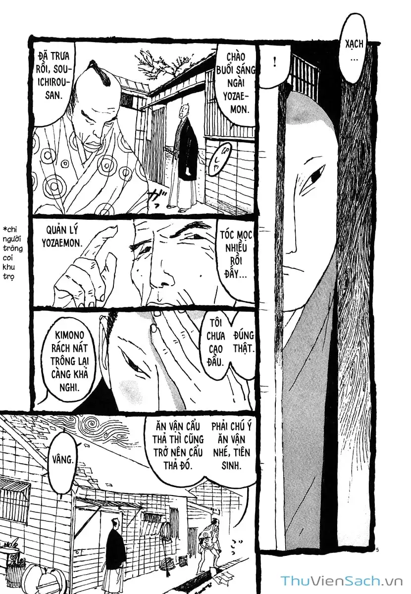 Truyện Tranh Samurai Kiếm Tre - Bamboo Samurai trang 4