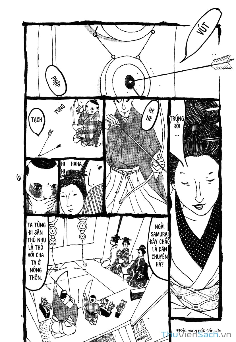 Truyện Tranh Samurai Kiếm Tre - Bamboo Samurai trang 4