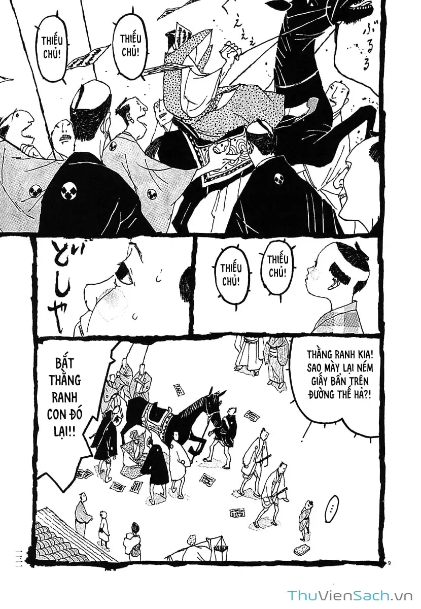 Truyện Tranh Samurai Kiếm Tre - Bamboo Samurai trang 4