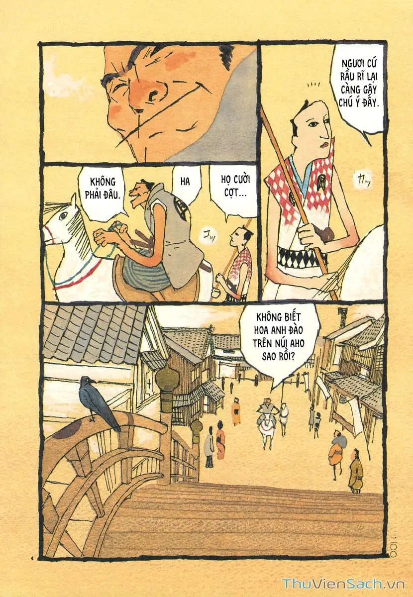 Truyện Tranh Samurai Kiếm Tre - Bamboo Samurai trang 4