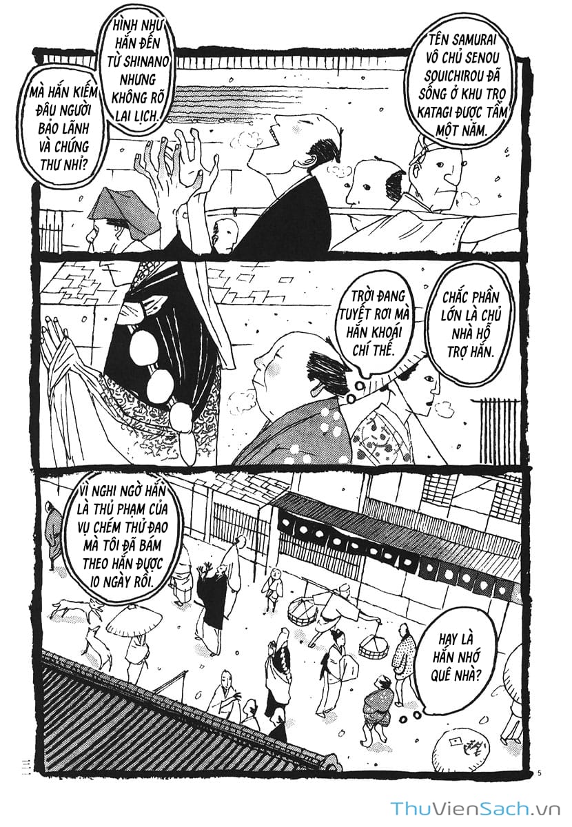 Truyện Tranh Samurai Kiếm Tre - Bamboo Samurai trang 4