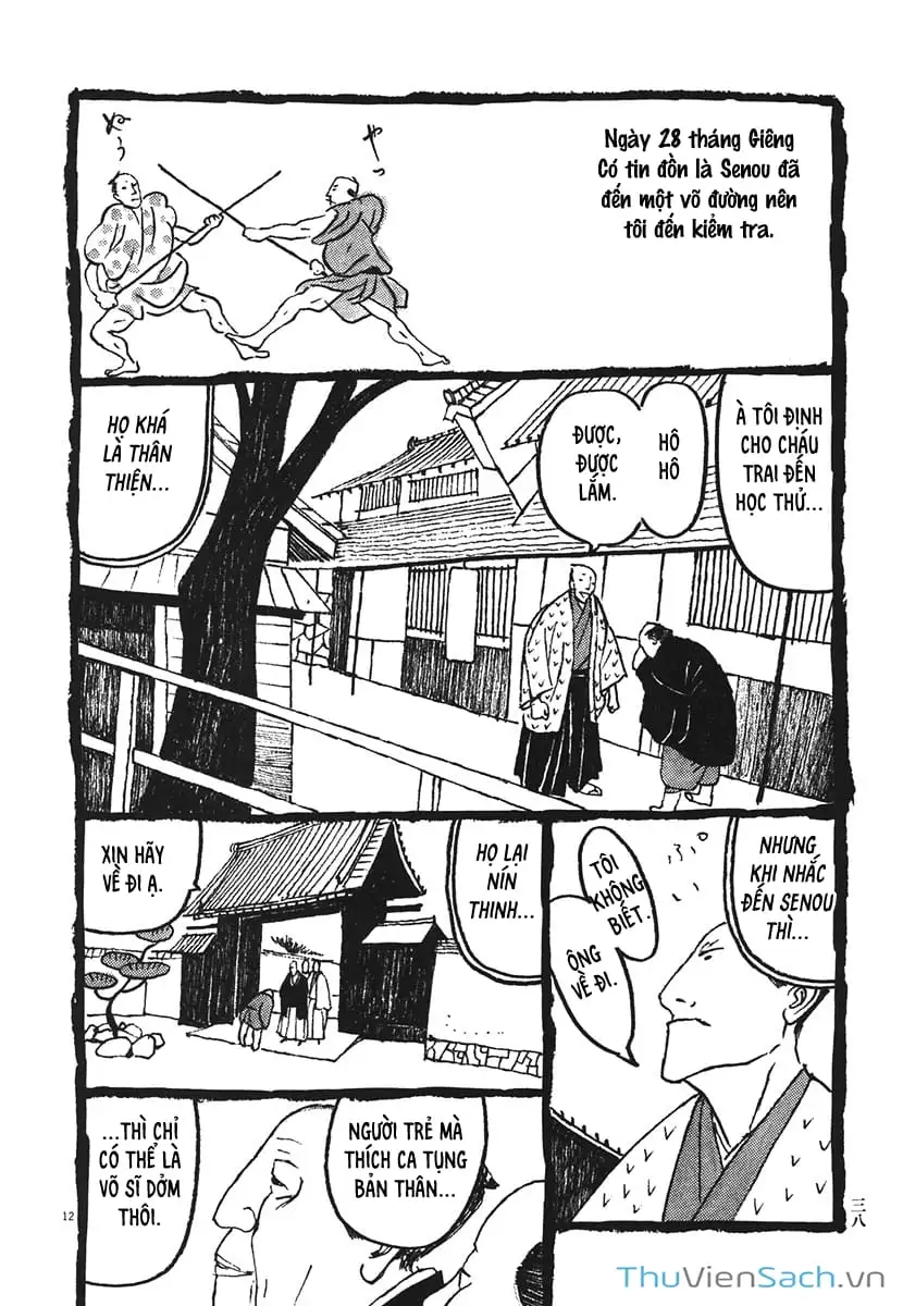 Truyện Tranh Samurai Kiếm Tre - Bamboo Samurai trang 4