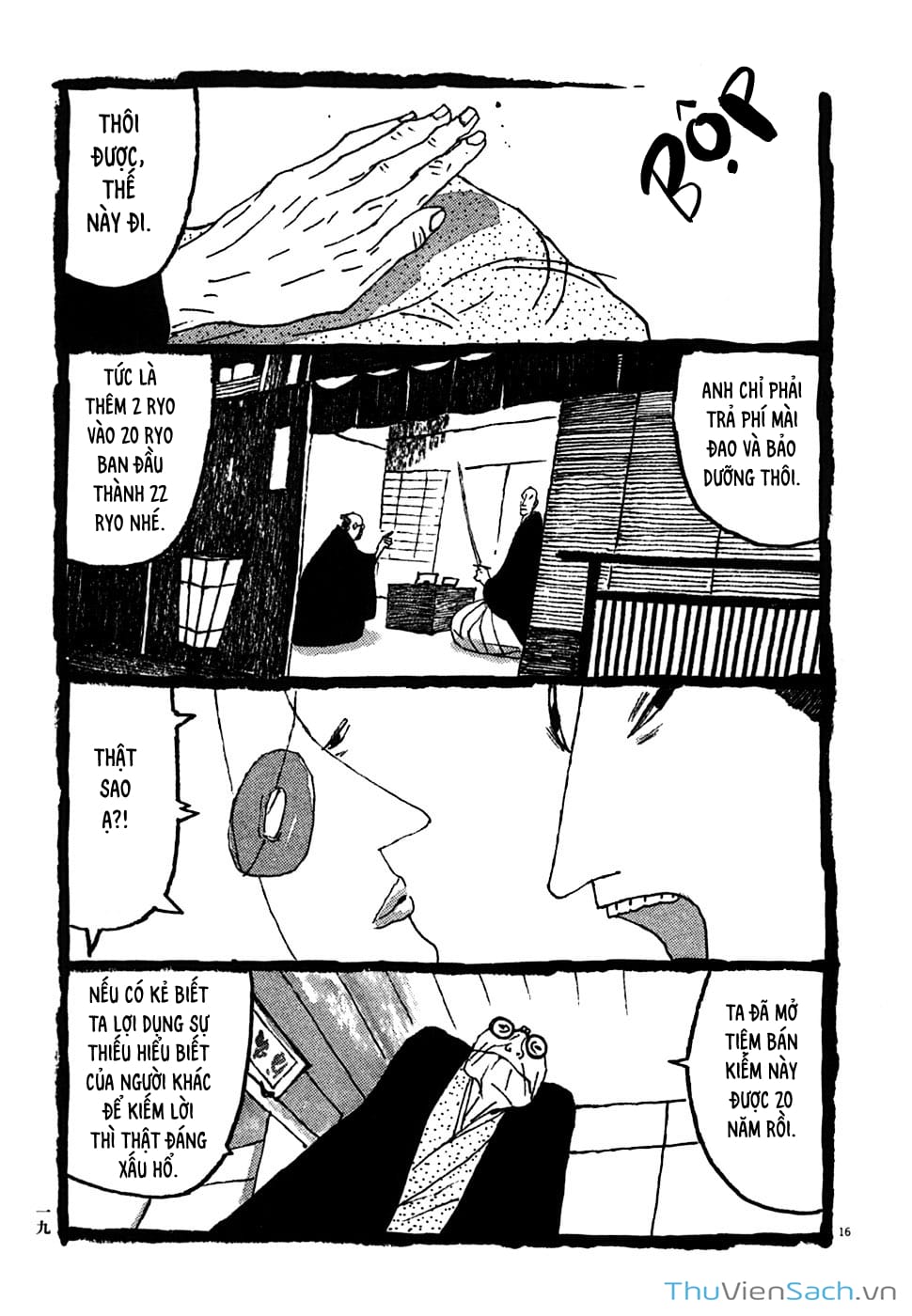 Truyện Tranh Samurai Kiếm Tre - Bamboo Samurai trang 4