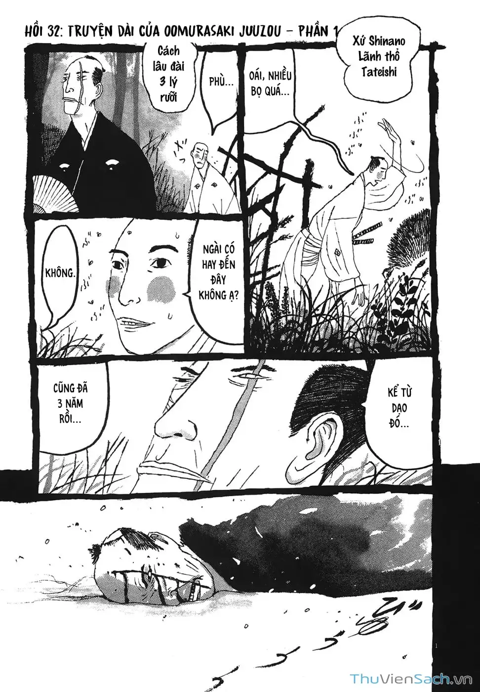 Truyện Tranh Samurai Kiếm Tre - Bamboo Samurai trang 4