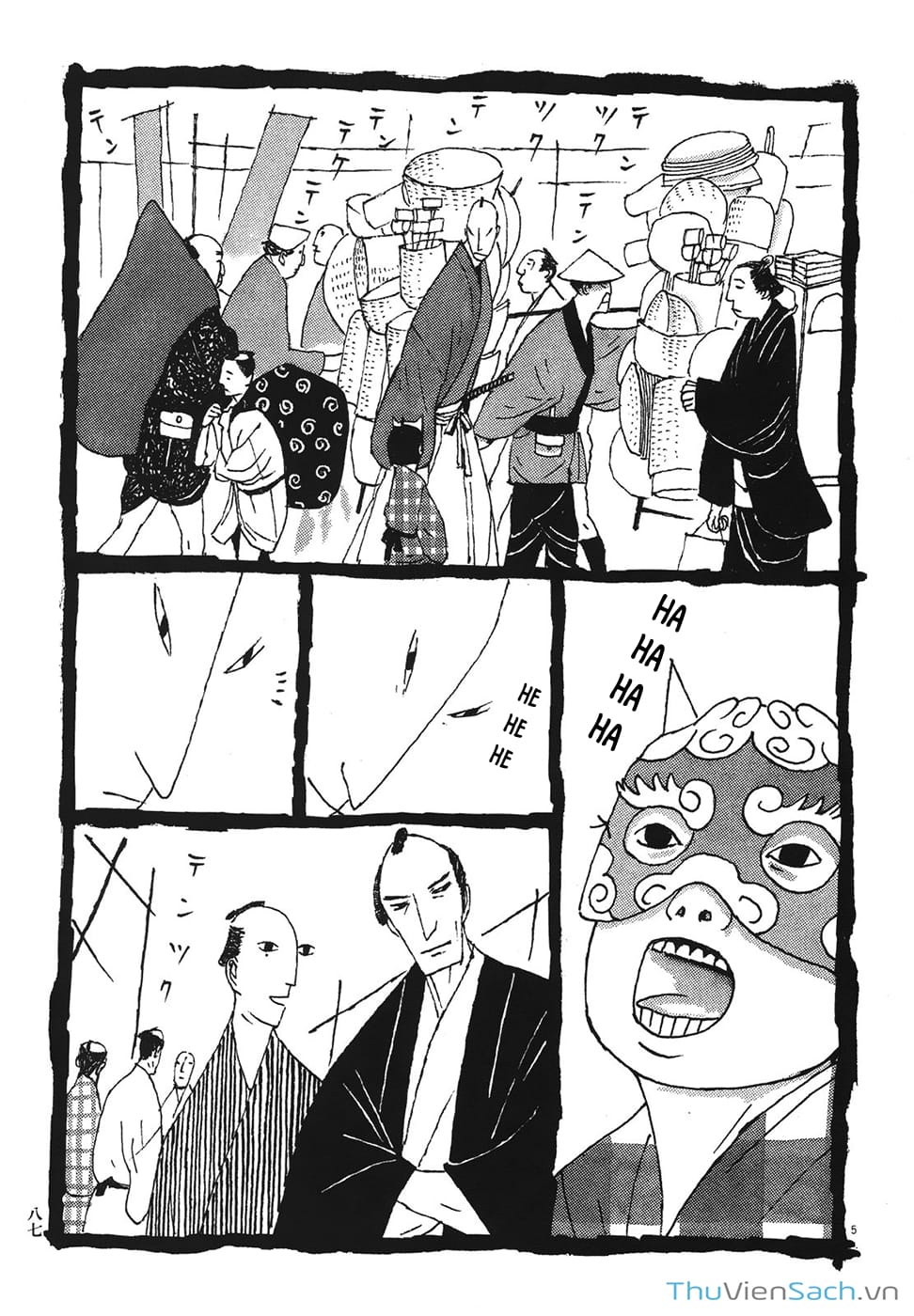 Truyện Tranh Samurai Kiếm Tre - Bamboo Samurai trang 4