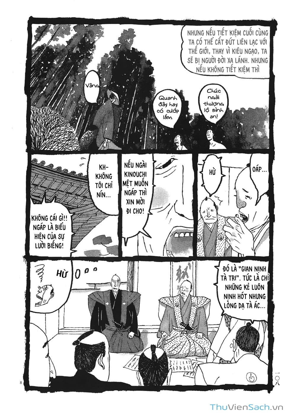 Truyện Tranh Samurai Kiếm Tre - Bamboo Samurai trang 4