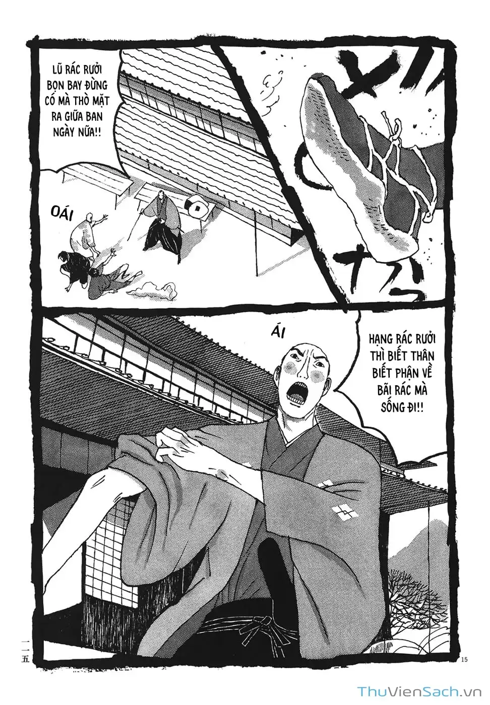 Truyện Tranh Samurai Kiếm Tre - Bamboo Samurai trang 4