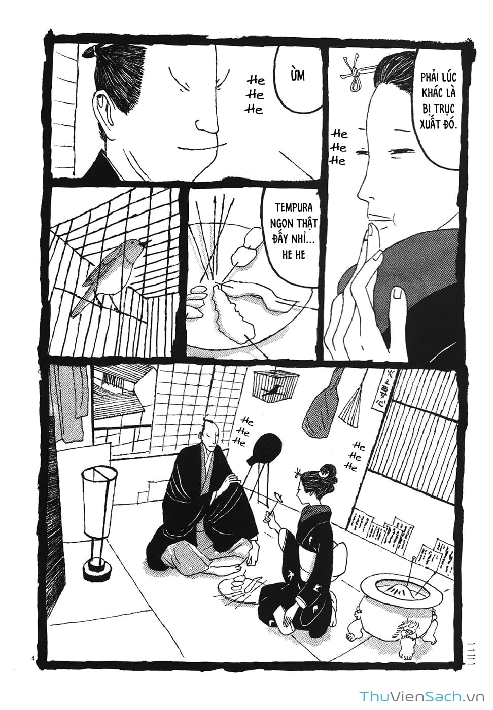 Truyện Tranh Samurai Kiếm Tre - Bamboo Samurai trang 4