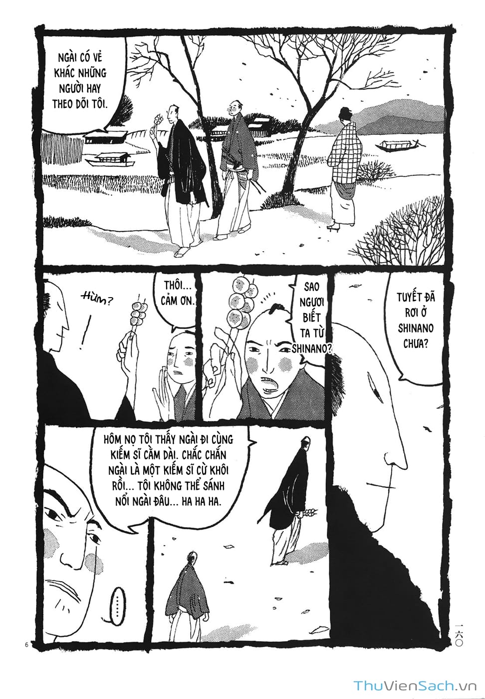 Truyện Tranh Samurai Kiếm Tre - Bamboo Samurai trang 4