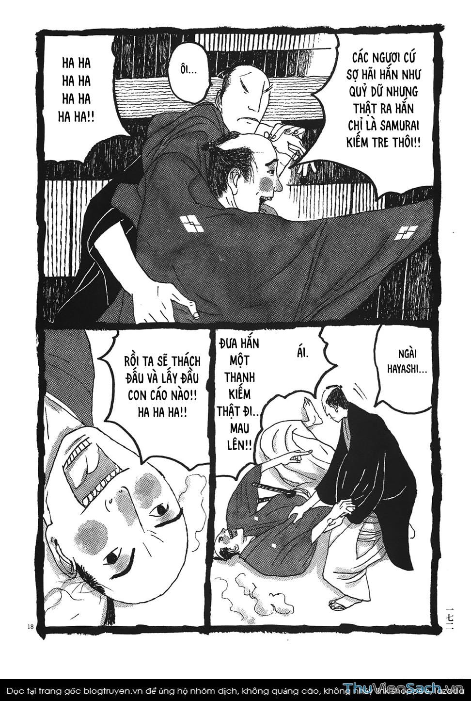 Truyện Tranh Samurai Kiếm Tre - Bamboo Samurai trang 4