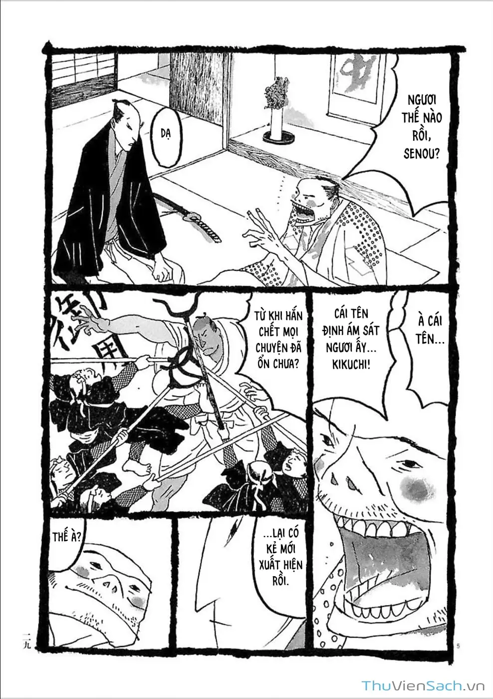 Truyện Tranh Samurai Kiếm Tre - Bamboo Samurai trang 4