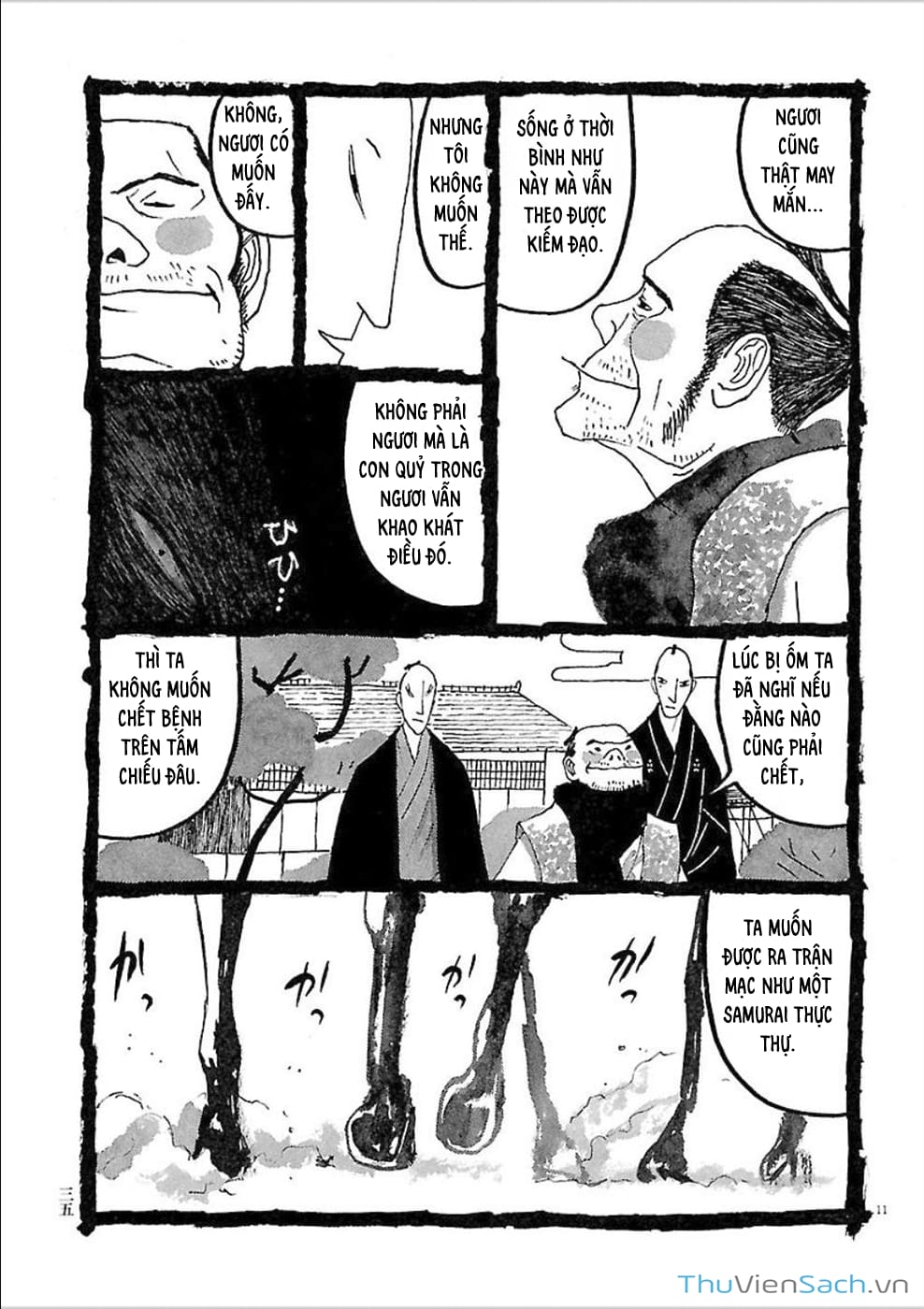 Truyện Tranh Samurai Kiếm Tre - Bamboo Samurai trang 4