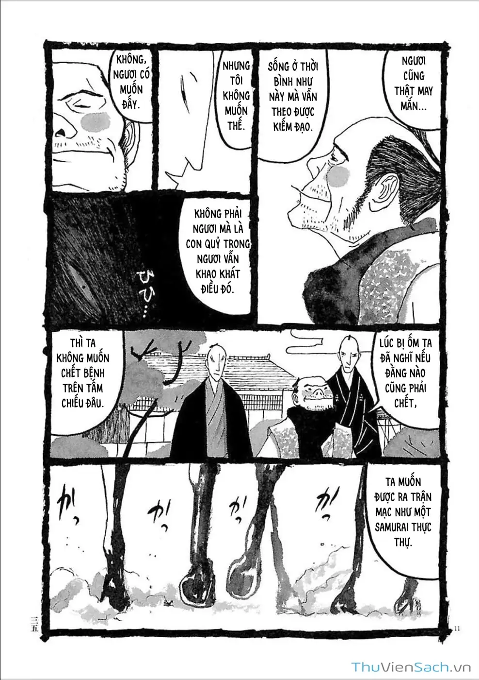 Truyện Tranh Samurai Kiếm Tre - Bamboo Samurai trang 4