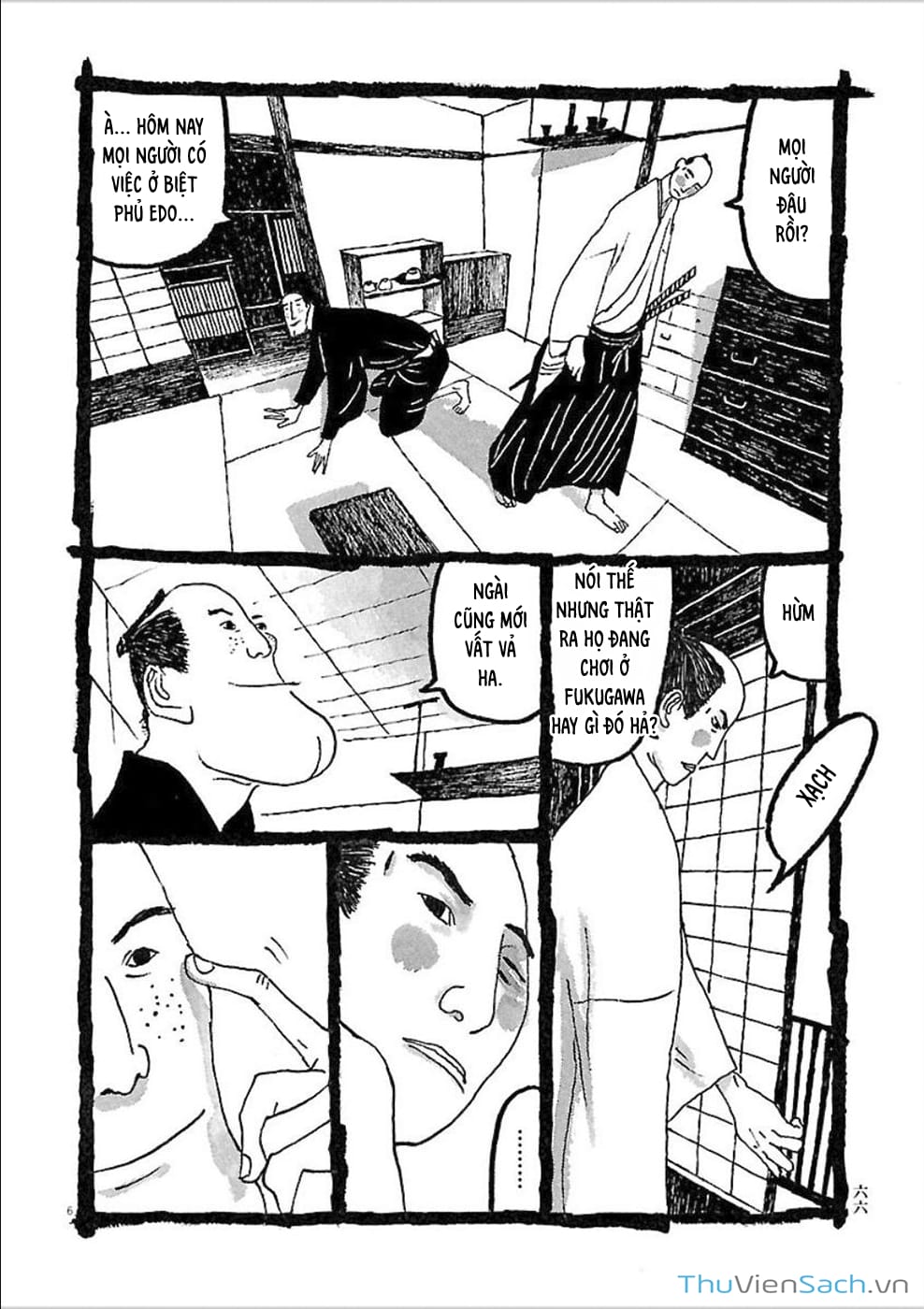 Truyện Tranh Samurai Kiếm Tre - Bamboo Samurai trang 4