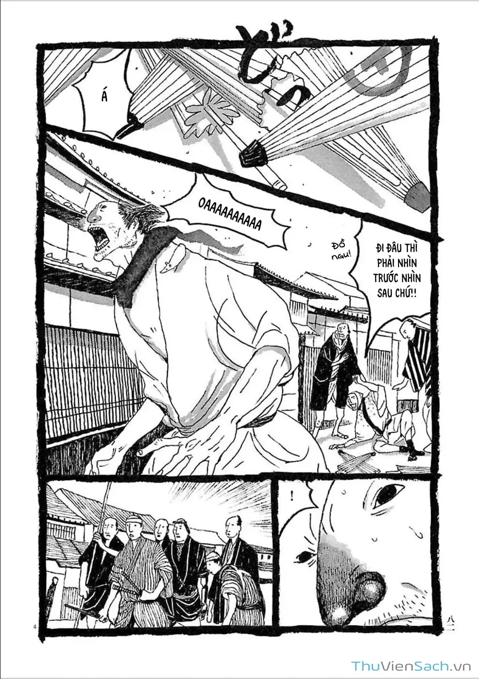 Truyện Tranh Samurai Kiếm Tre - Bamboo Samurai trang 4
