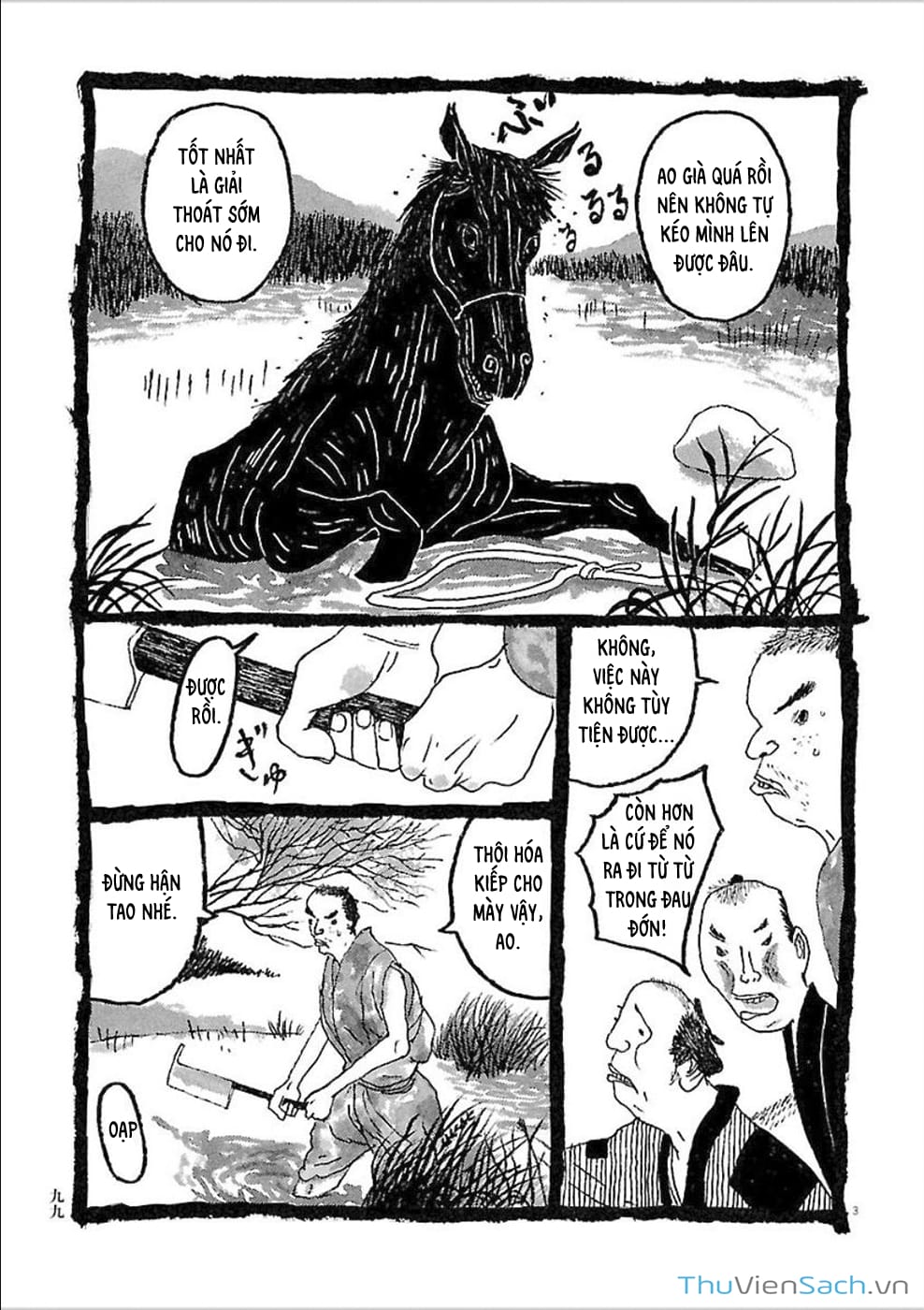 Truyện Tranh Samurai Kiếm Tre - Bamboo Samurai trang 4