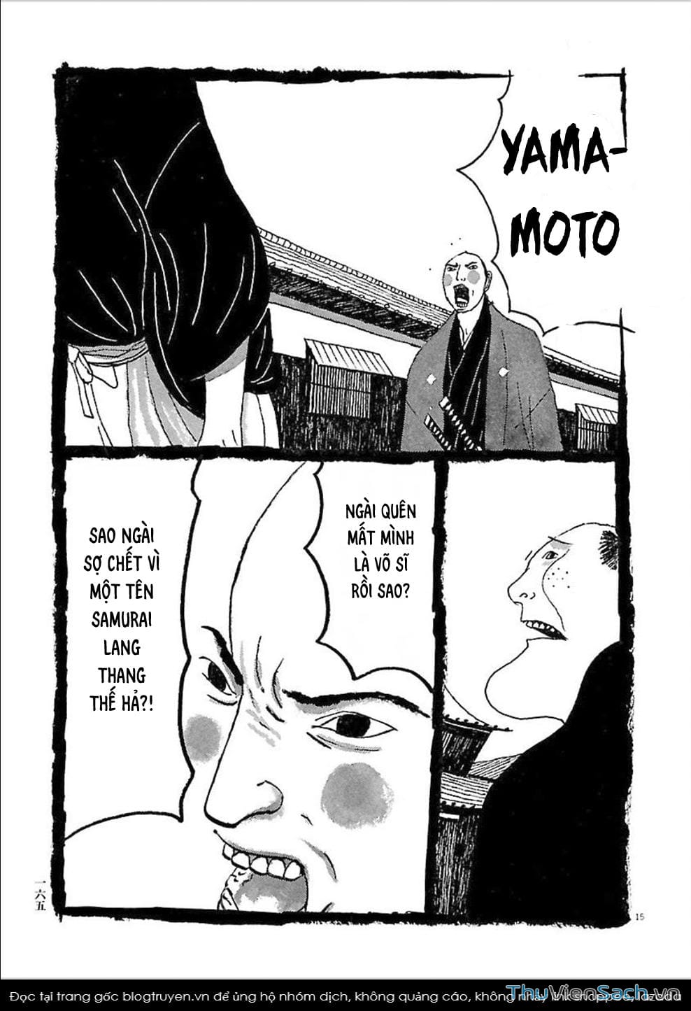 Truyện Tranh Samurai Kiếm Tre - Bamboo Samurai trang 4