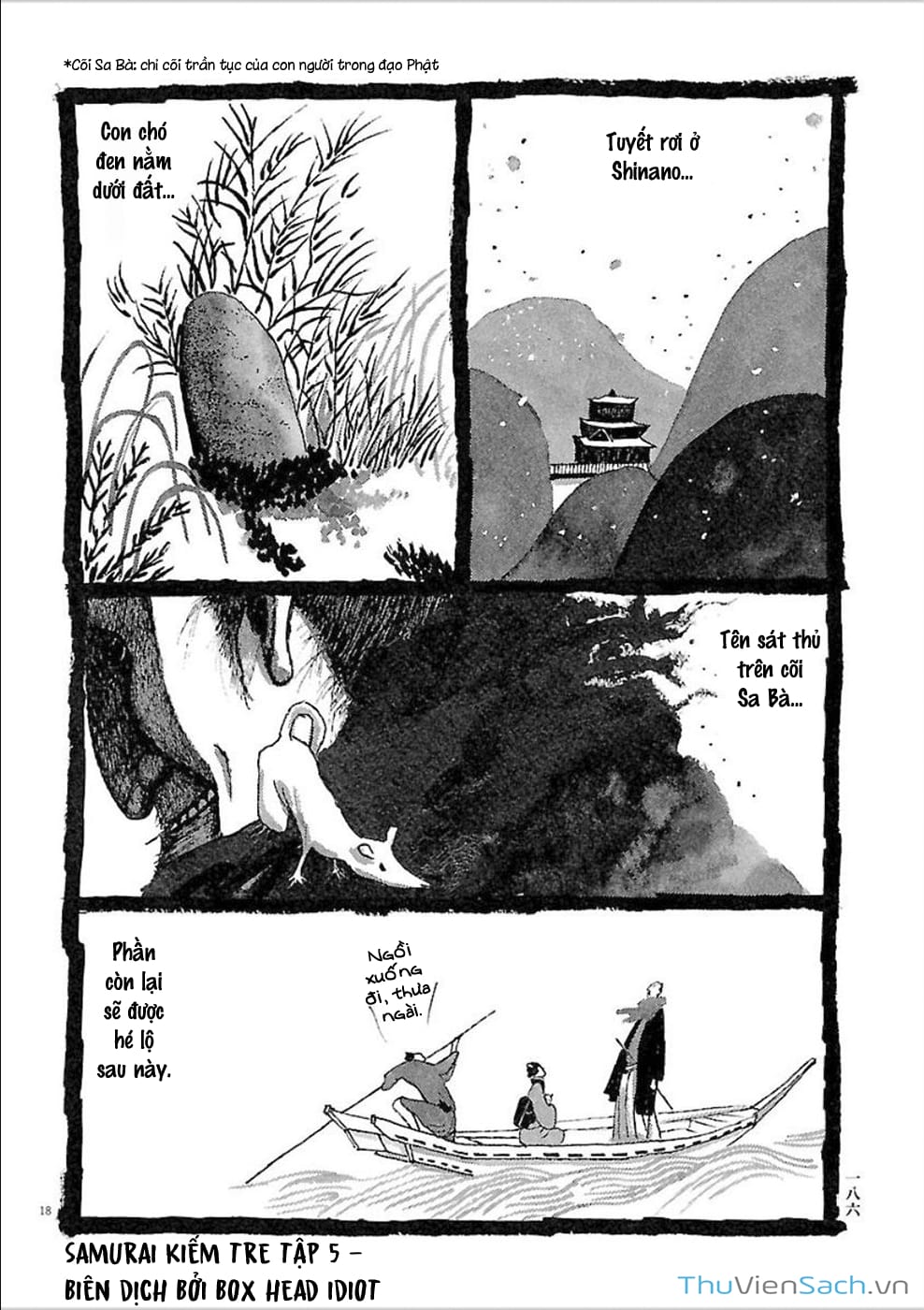 Truyện Tranh Samurai Kiếm Tre - Bamboo Samurai trang 4