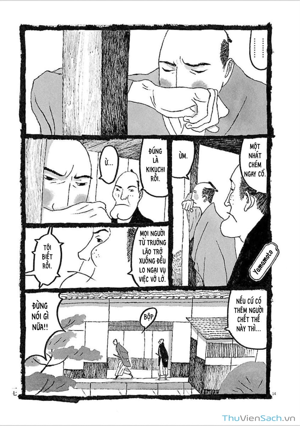 Truyện Tranh Samurai Kiếm Tre - Bamboo Samurai trang 4