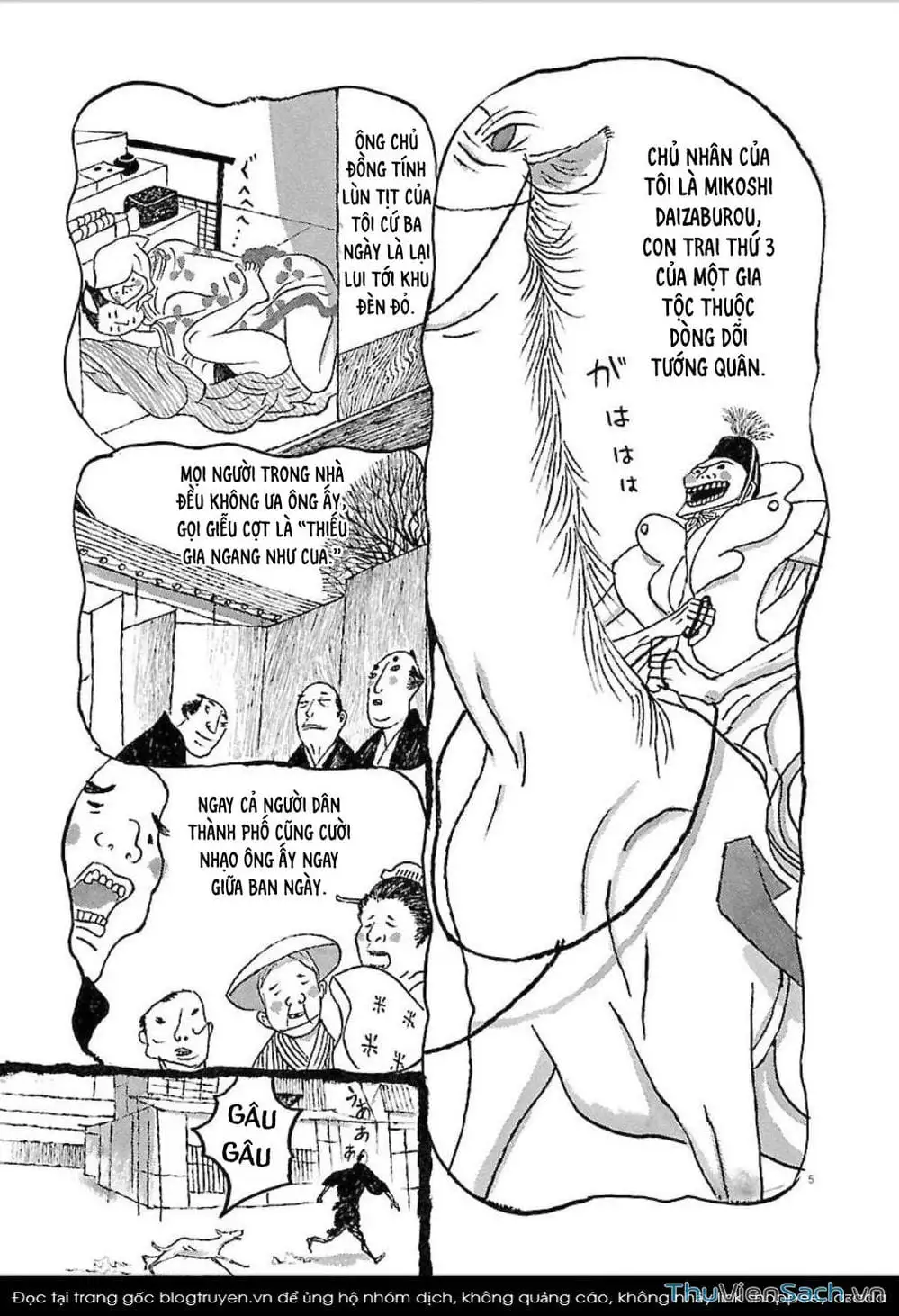 Truyện Tranh Samurai Kiếm Tre - Bamboo Samurai trang 4