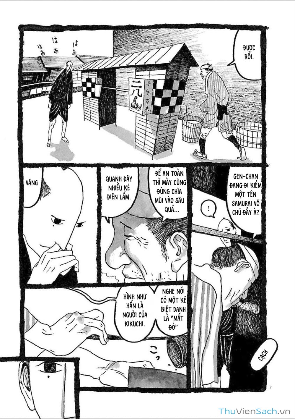 Truyện Tranh Samurai Kiếm Tre - Bamboo Samurai trang 4