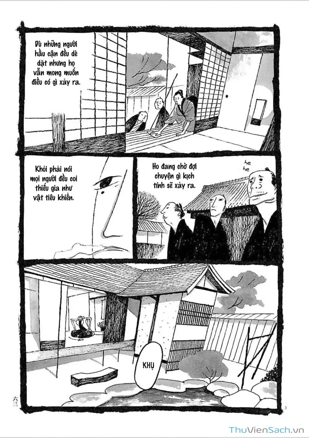 Truyện Tranh Samurai Kiếm Tre - Bamboo Samurai trang 4