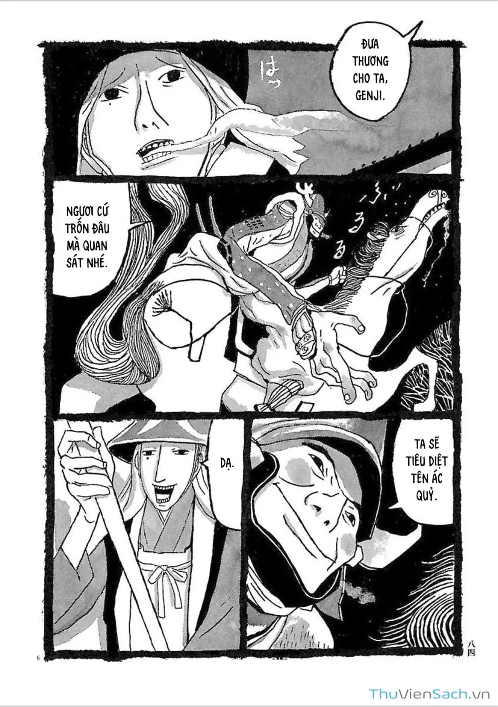 Truyện Tranh Samurai Kiếm Tre - Bamboo Samurai trang 4