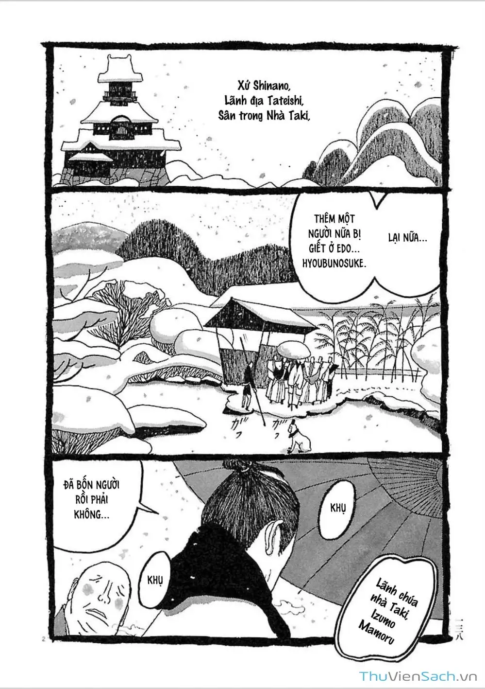 Truyện Tranh Samurai Kiếm Tre - Bamboo Samurai trang 4