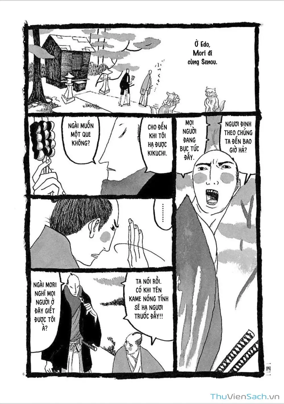 Truyện Tranh Samurai Kiếm Tre - Bamboo Samurai trang 4