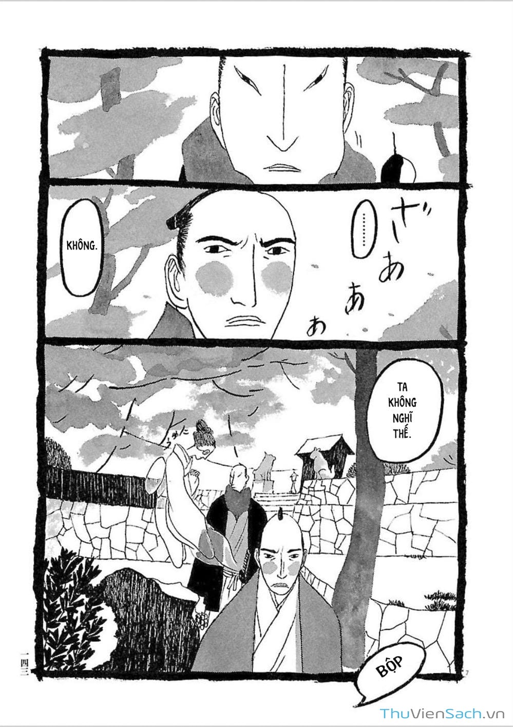 Truyện Tranh Samurai Kiếm Tre - Bamboo Samurai trang 4