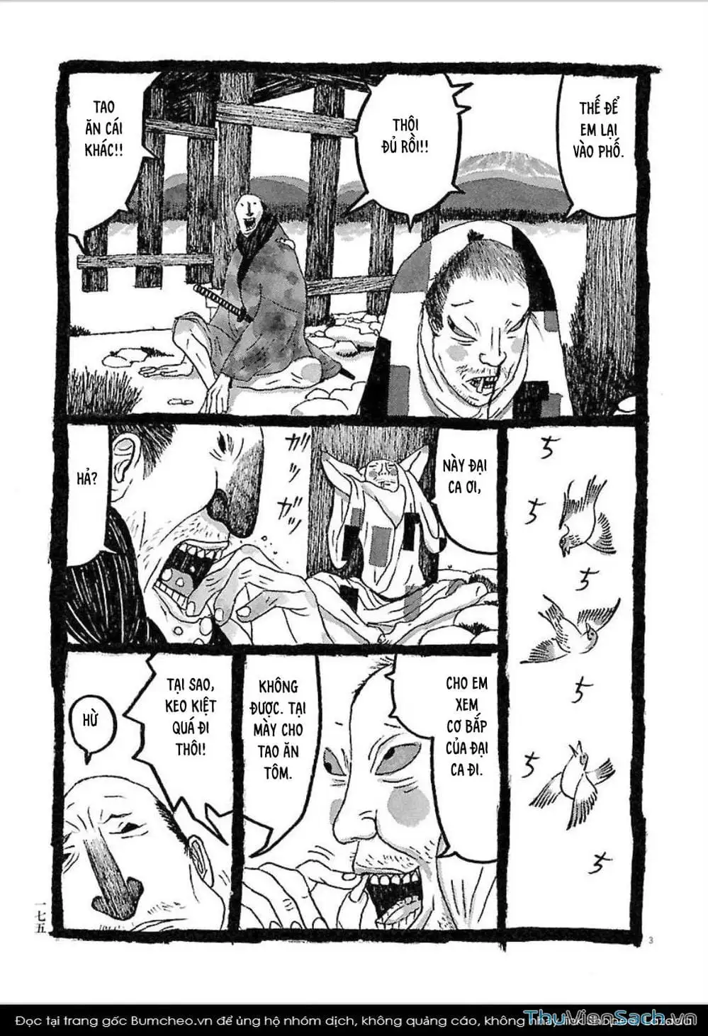 Truyện Tranh Samurai Kiếm Tre - Bamboo Samurai trang 4