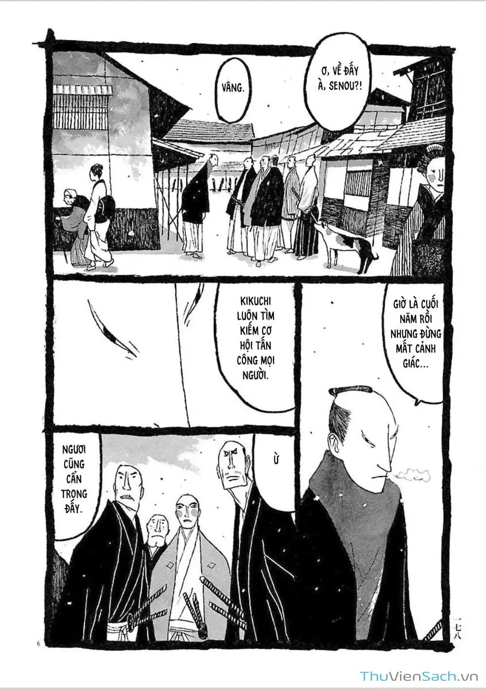 Truyện Tranh Samurai Kiếm Tre - Bamboo Samurai trang 4