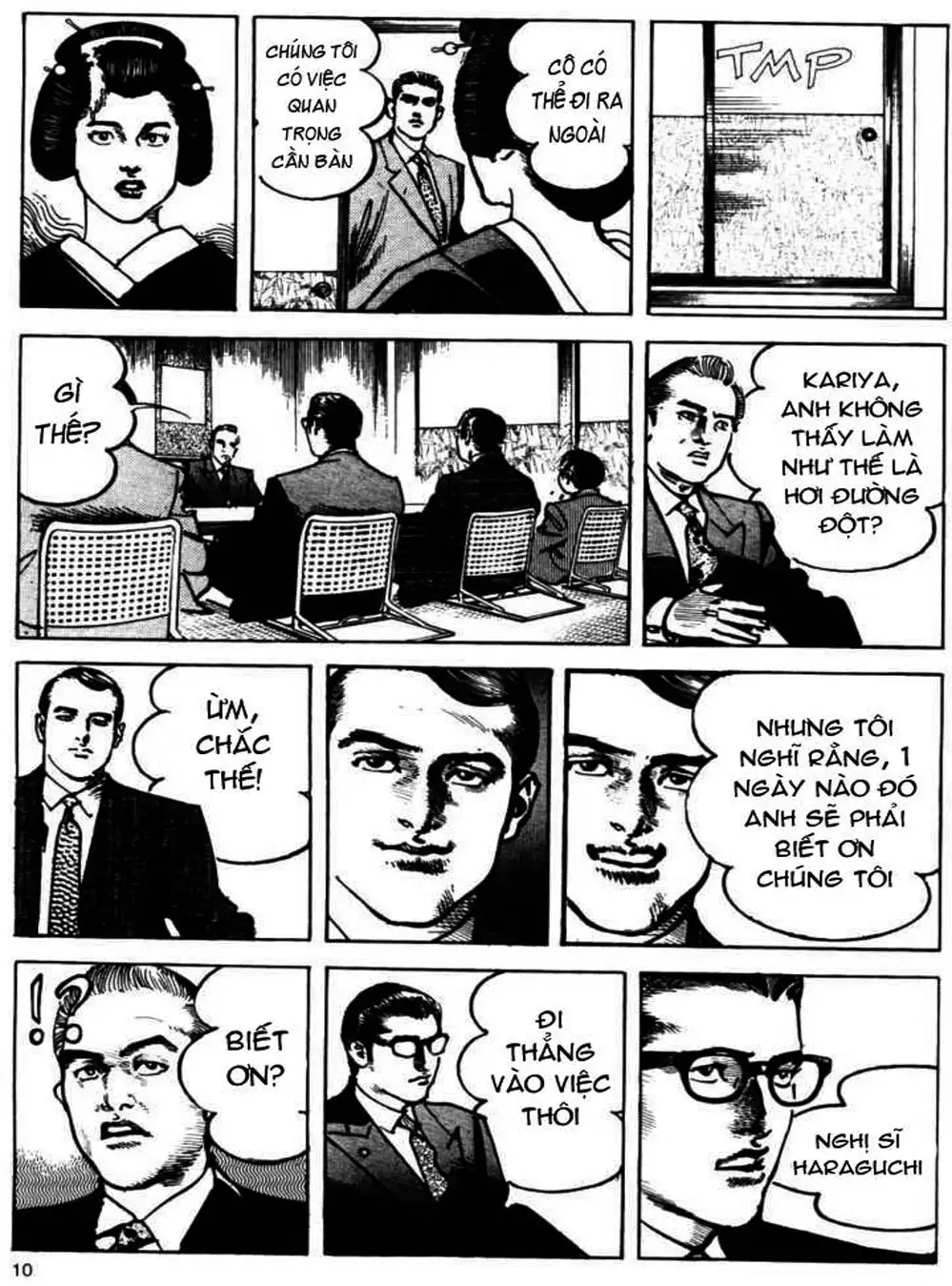 Truyện Tranh Thánh Vực Sumo - Sanctuary trang 6