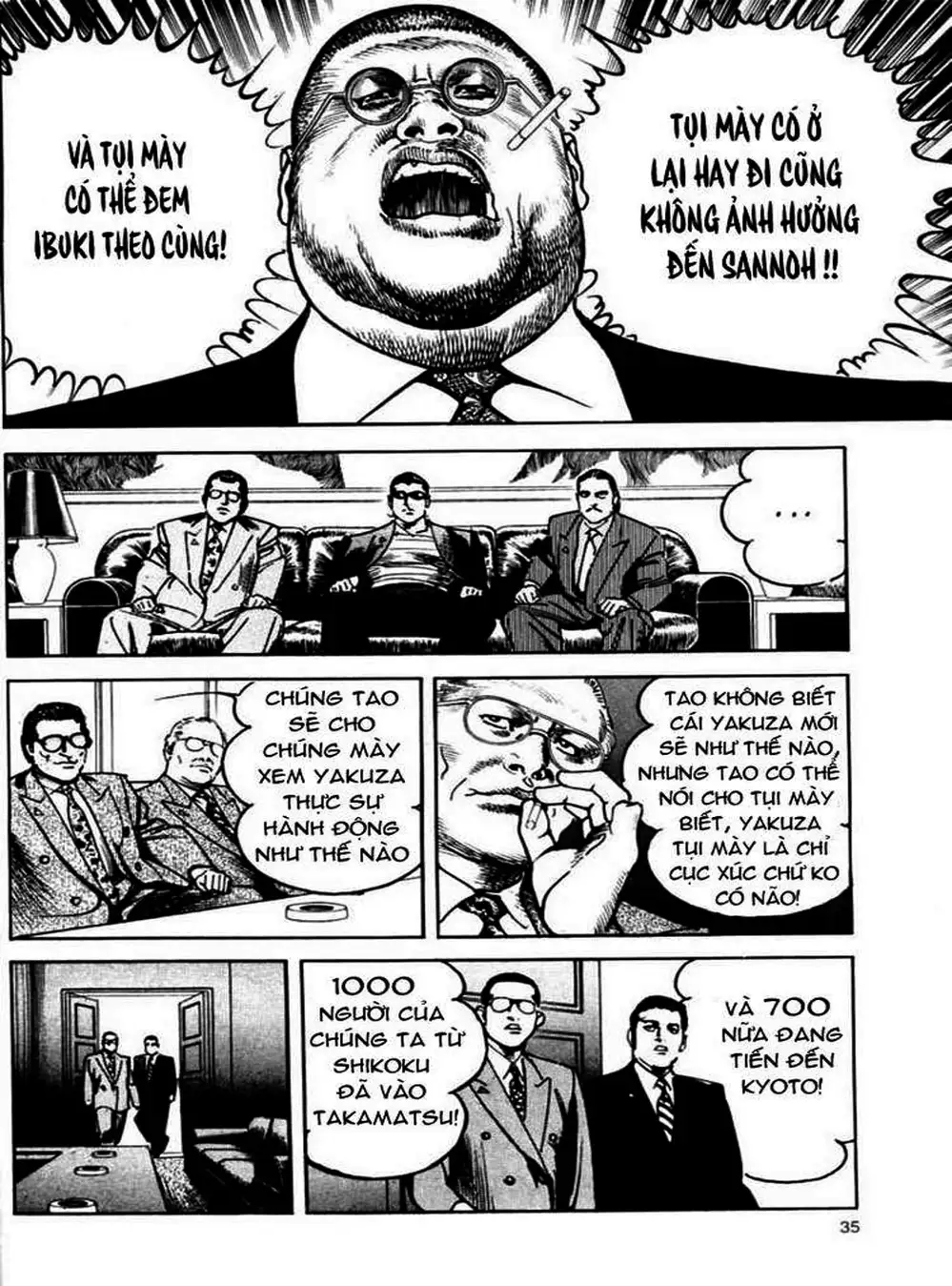 Truyện Tranh Thánh Vực Sumo - Sanctuary trang 6