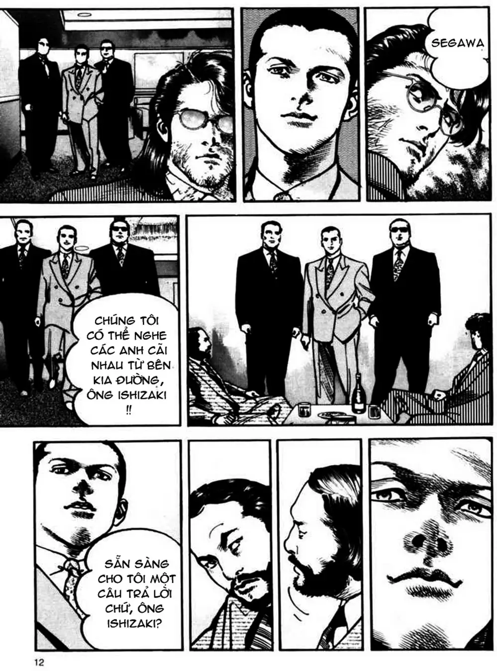 Truyện Tranh Thánh Vực Sumo - Sanctuary trang 6