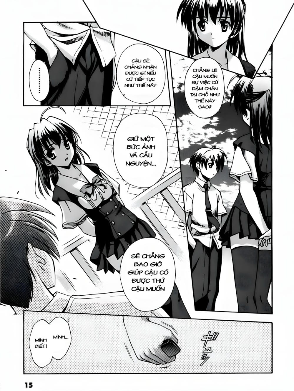 Truyện Tranh Học Đường - School Days trang 6