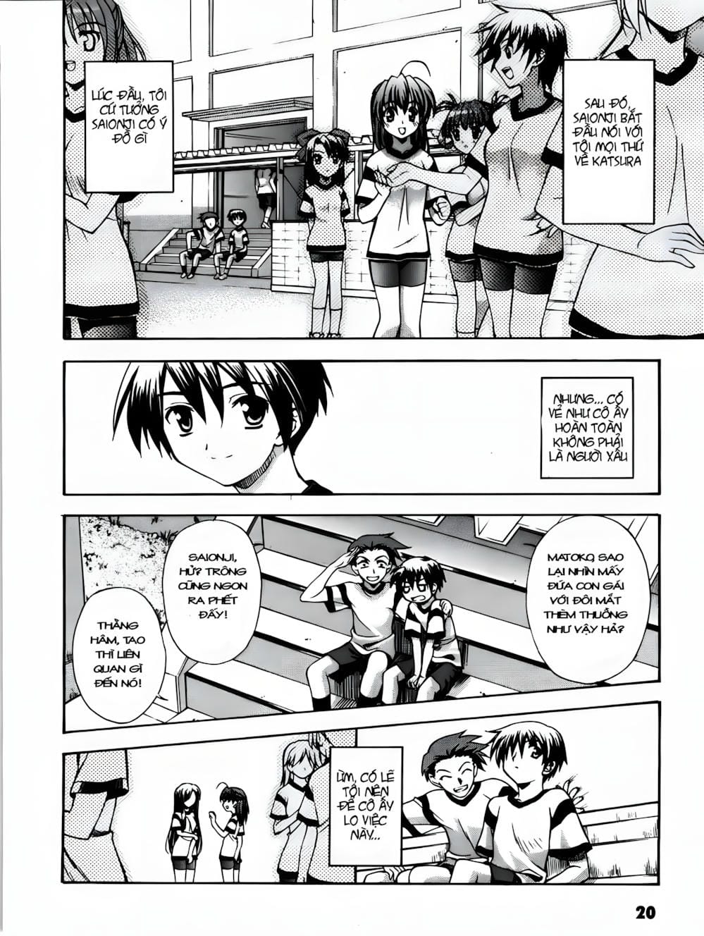 Truyện Tranh Học Đường - School Days trang 6