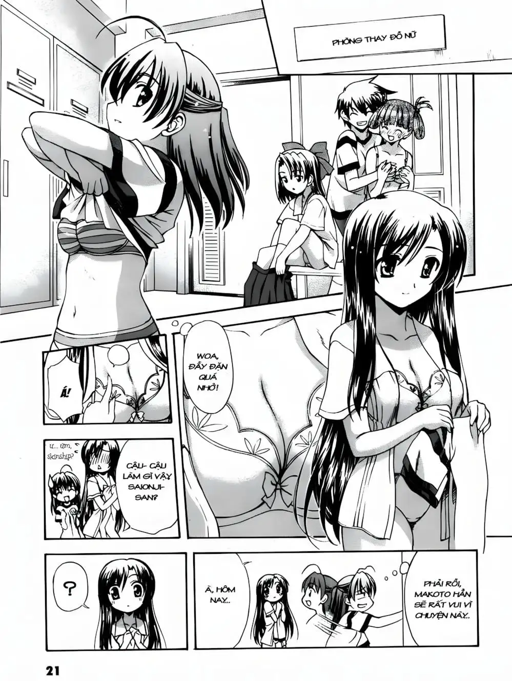 Truyện Tranh Học Đường - School Days trang 6