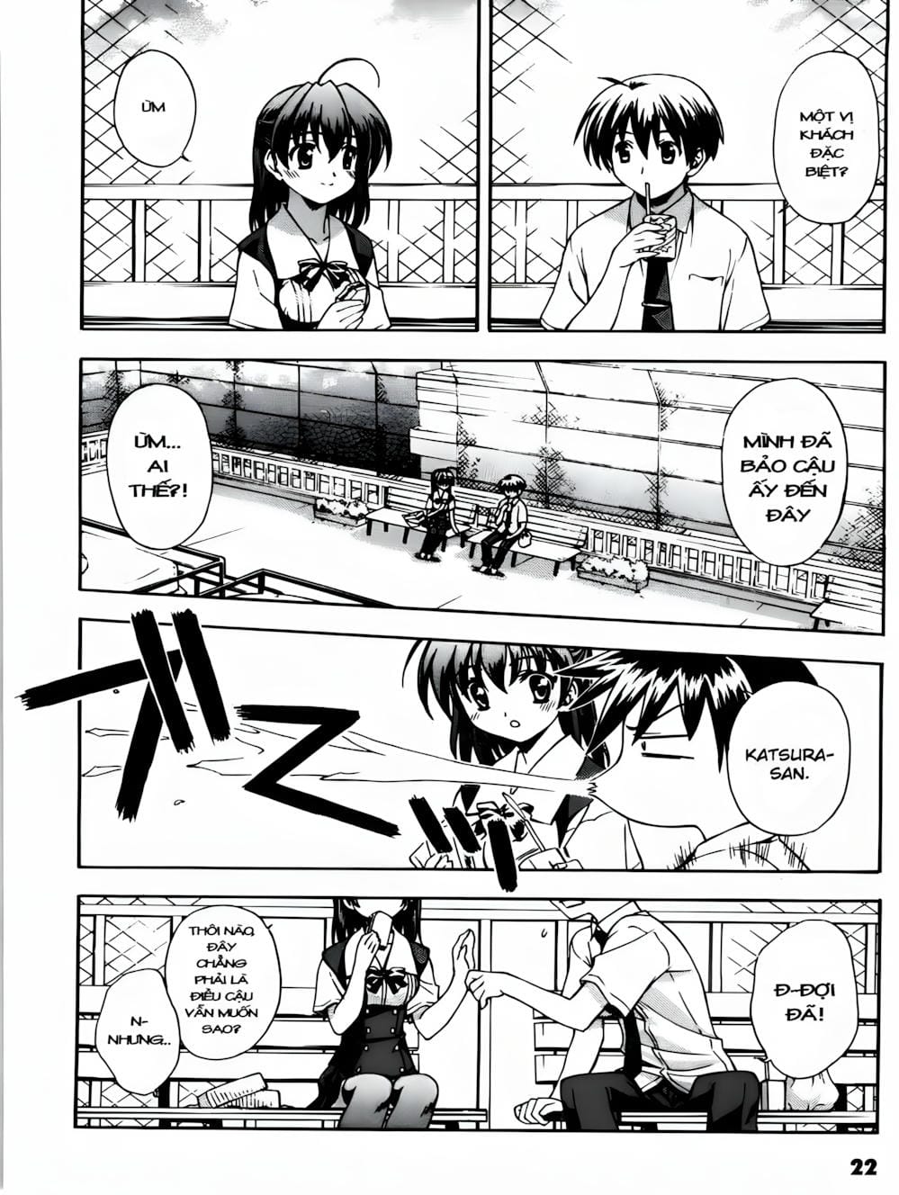 Truyện Tranh Học Đường - School Days trang 6