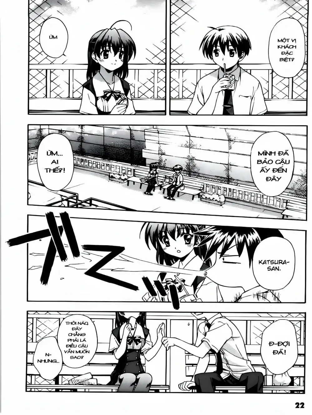 Truyện Tranh Học Đường - School Days trang 6