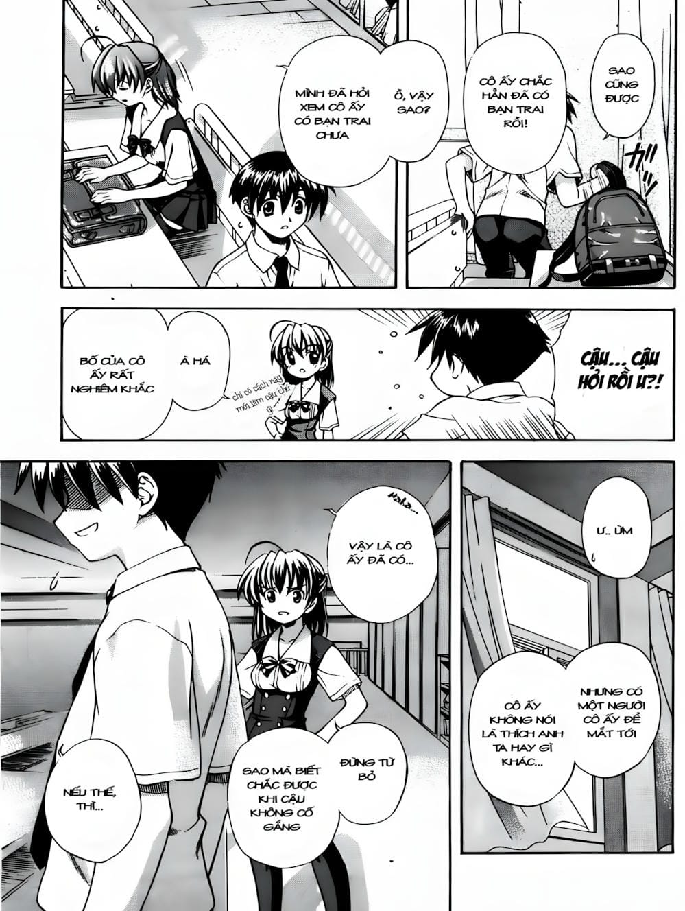 Truyện Tranh Học Đường - School Days trang 6