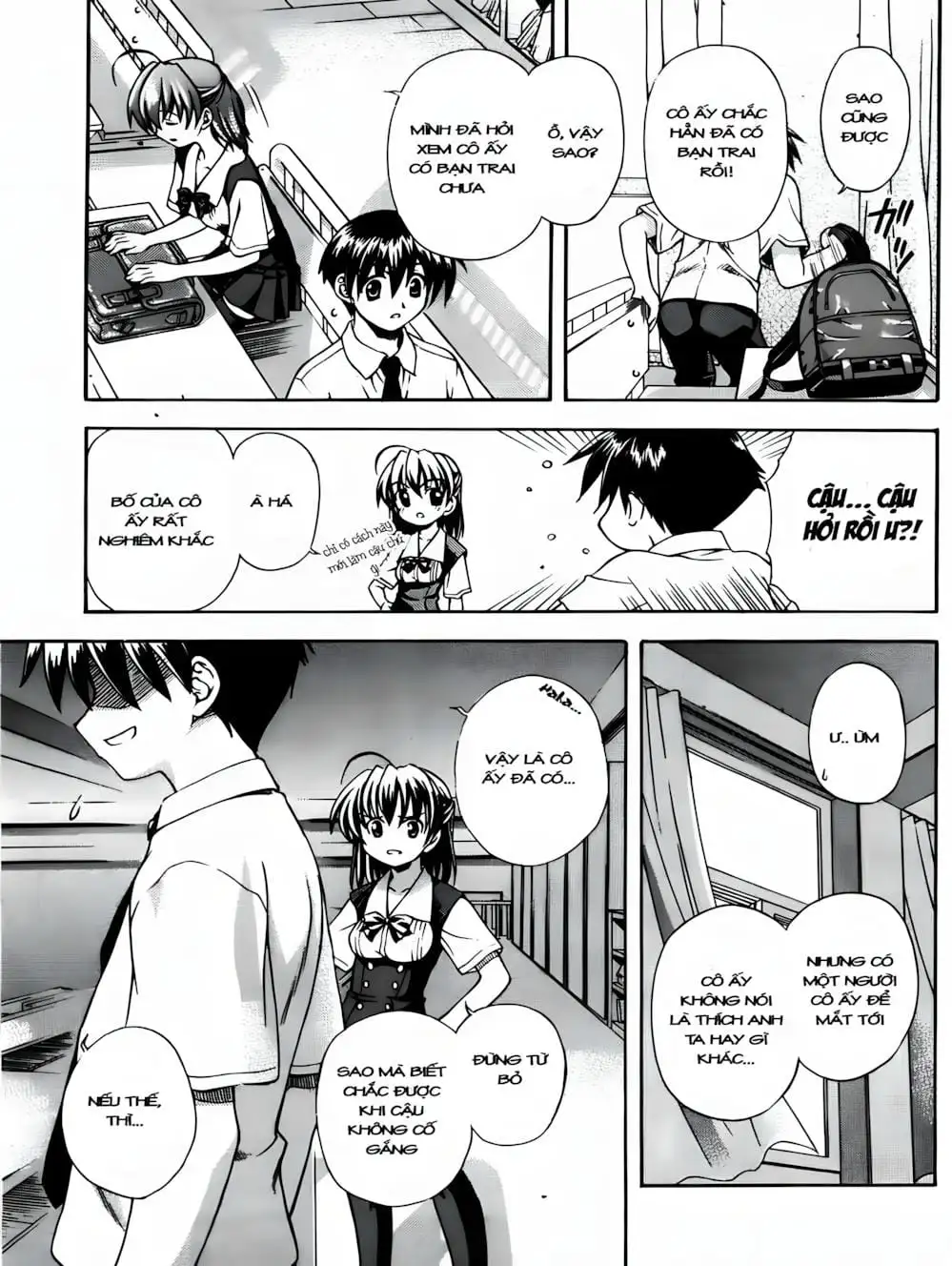 Truyện Tranh Học Đường - School Days trang 6