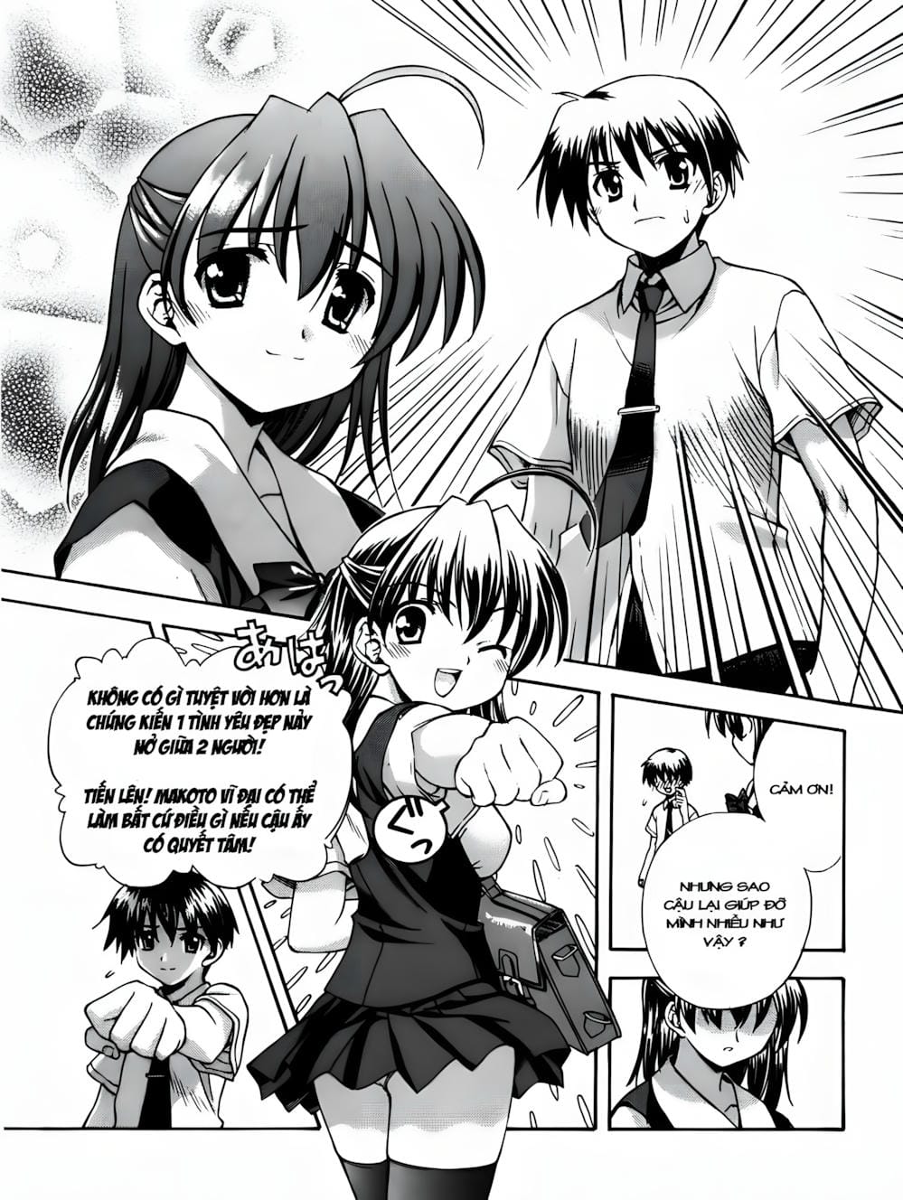 Truyện Tranh Học Đường - School Days trang 6