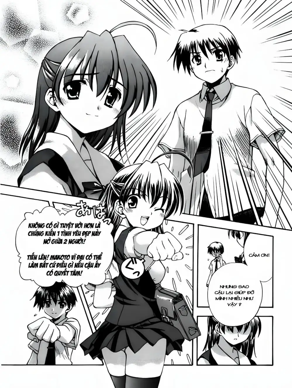 Truyện Tranh Học Đường - School Days trang 6