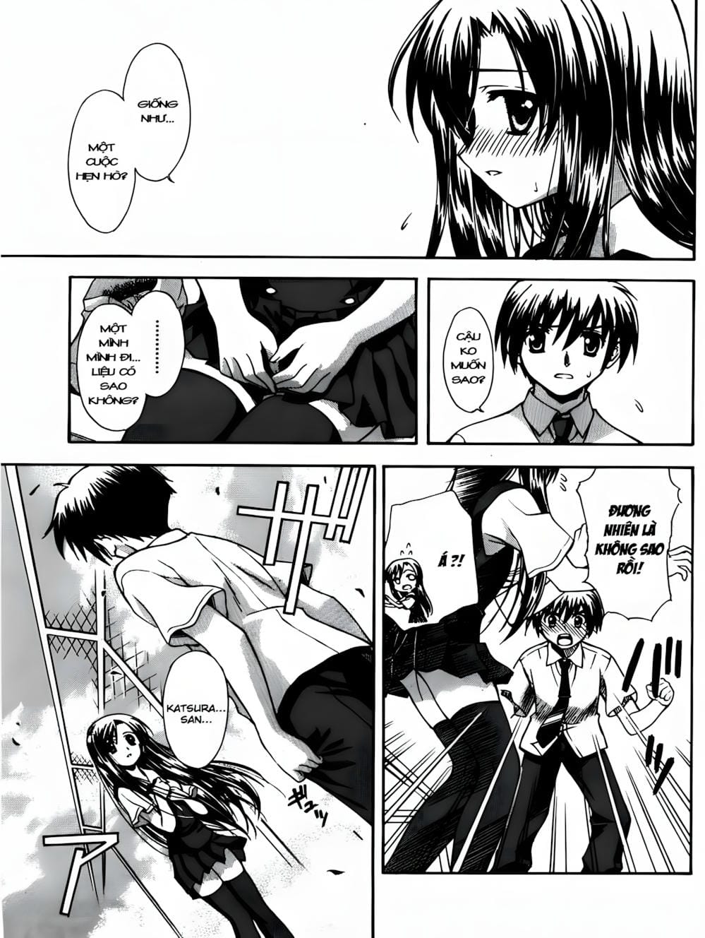 Truyện Tranh Học Đường - School Days trang 6