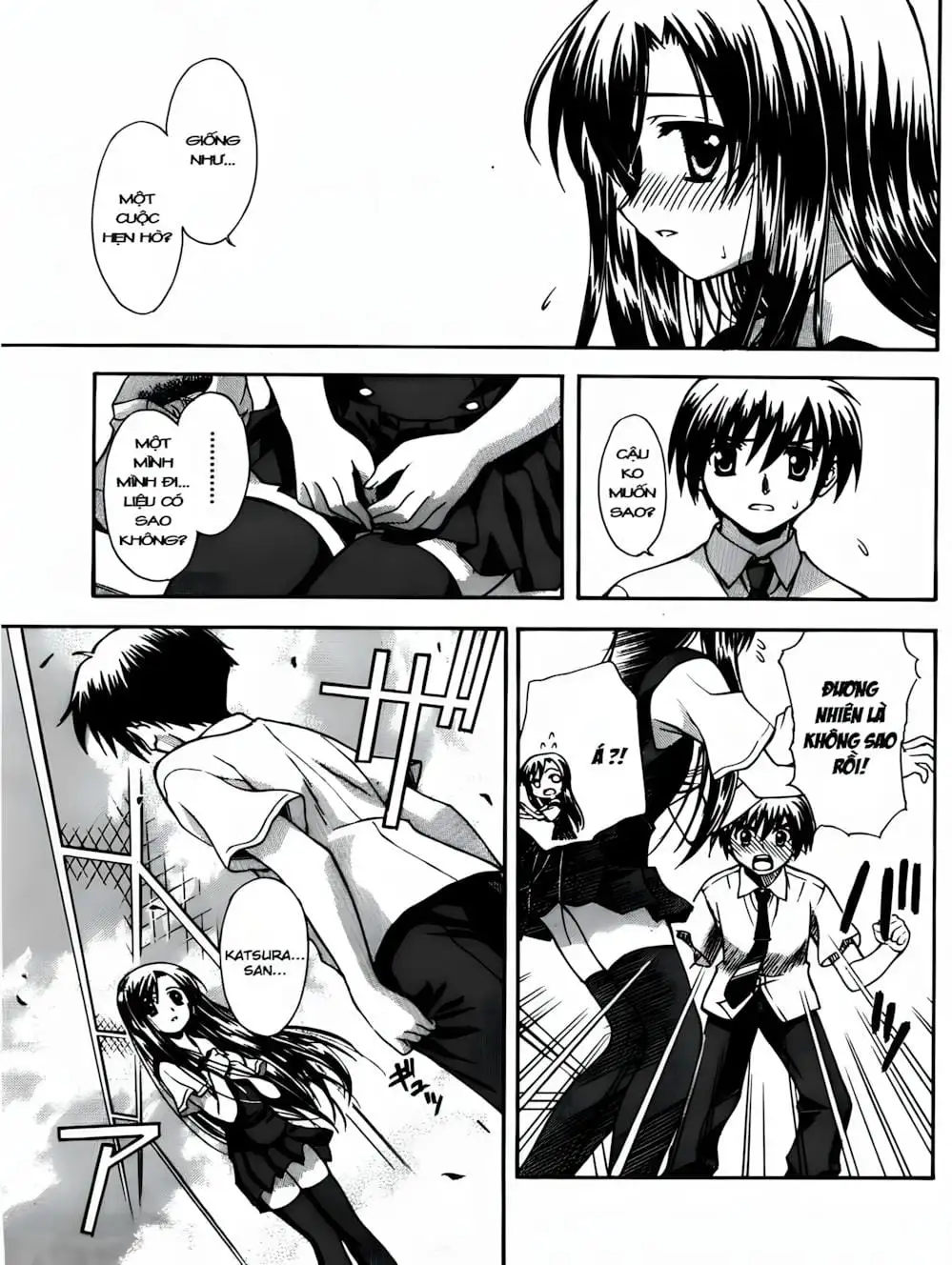 Truyện Tranh Học Đường - School Days trang 6