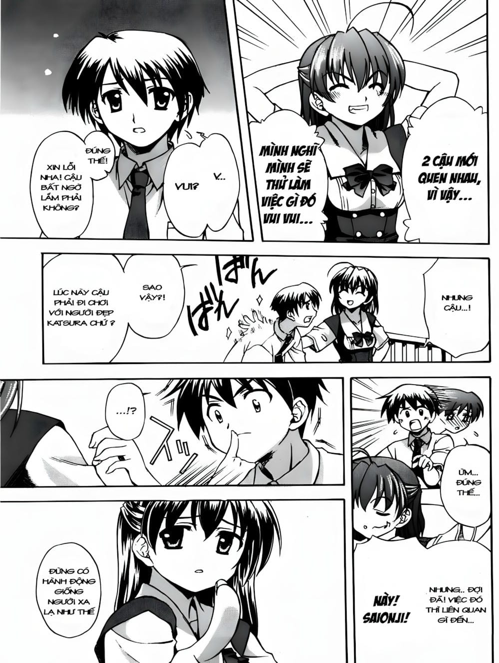 Truyện Tranh Học Đường - School Days trang 6