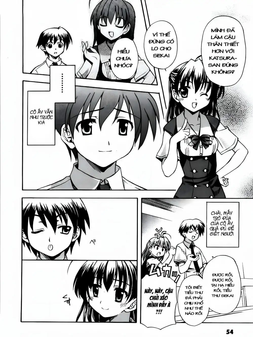 Truyện Tranh Học Đường - School Days trang 6