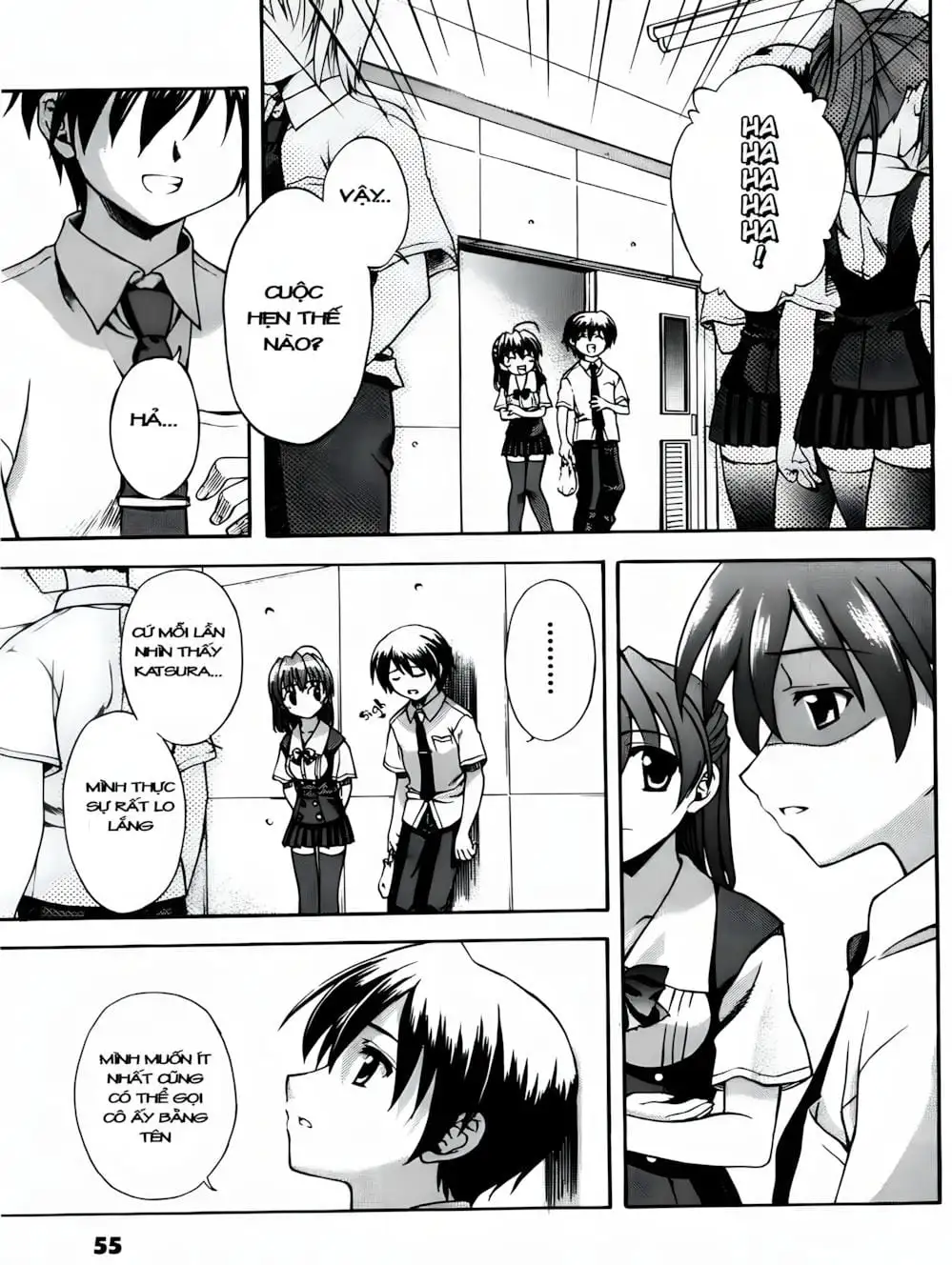 Truyện Tranh Học Đường - School Days trang 6