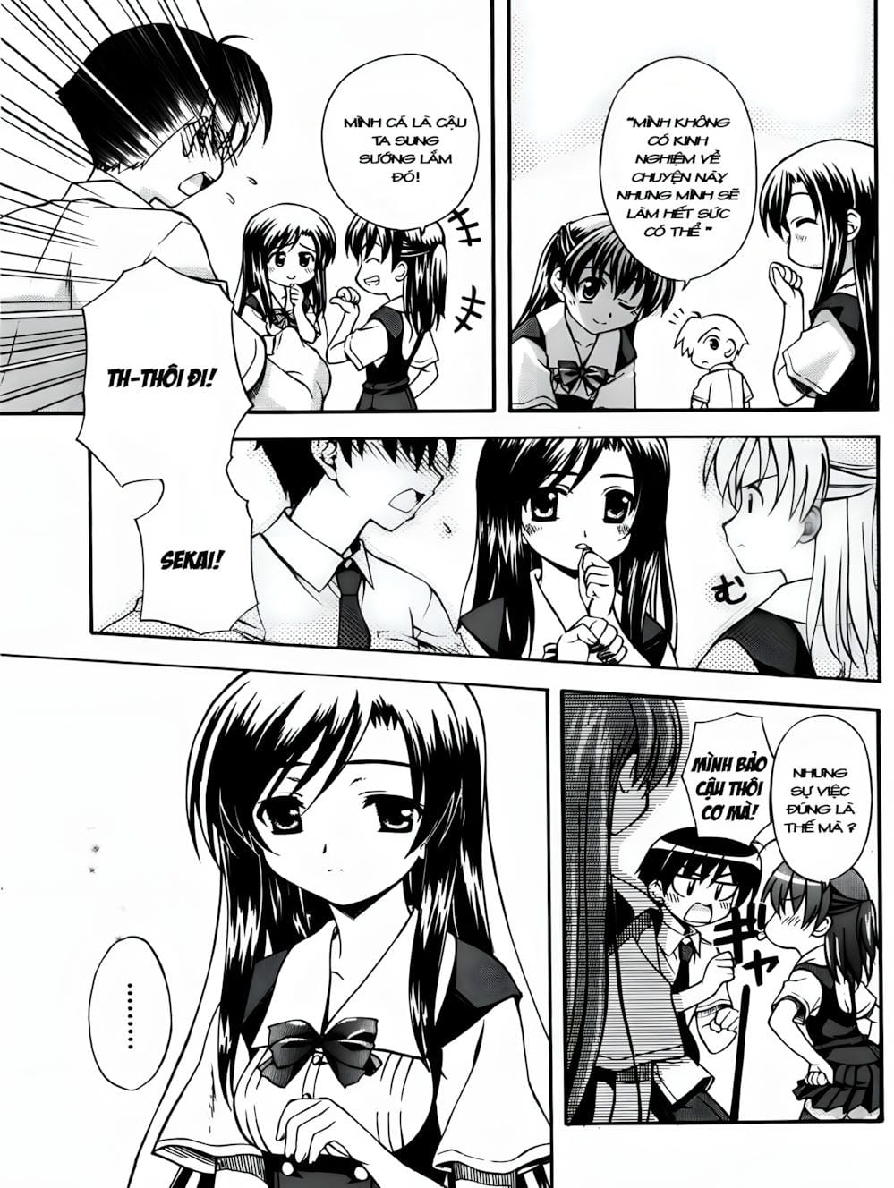 Truyện Tranh Học Đường - School Days trang 6